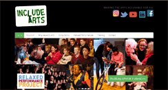 Desktop Screenshot of includearts.com